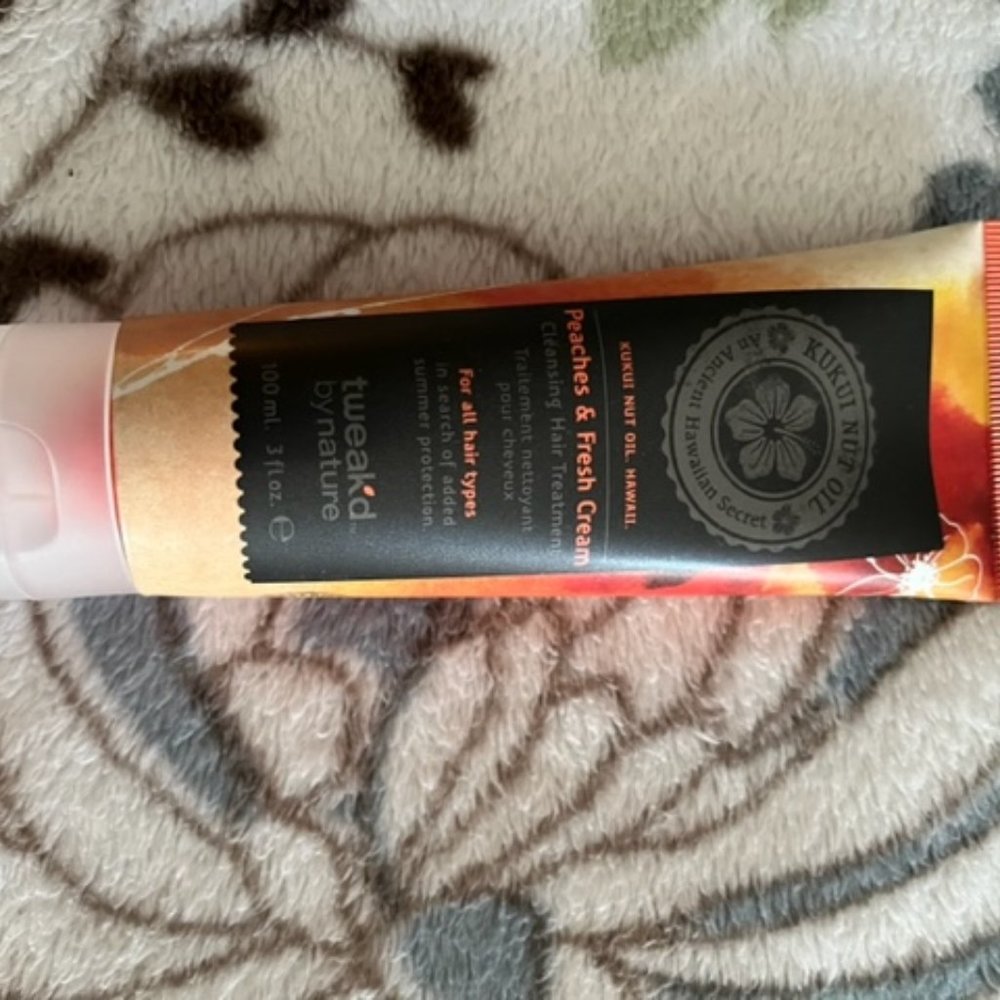 Tweaked by Nature Cleansing Hair Treatment 3 oz. Peaches and Fresh Cream